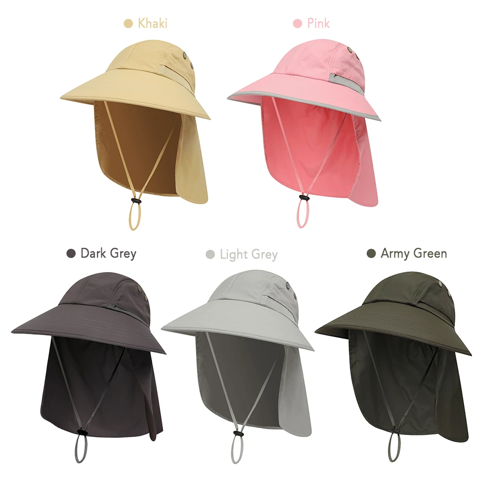 Sun Hat UV Protection Summer Cap Wide Brim For Camping Fishing Hiking Mountaineering Carp Fishing Tackle Pesca