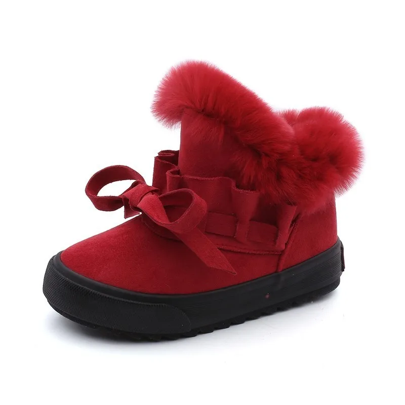 Babaya/детская обувь; зимние ботинки для девочек; бархатные ботинки; обувь; Новинка года; зимняя обувь для девочек; хлопковые ботинки для детей