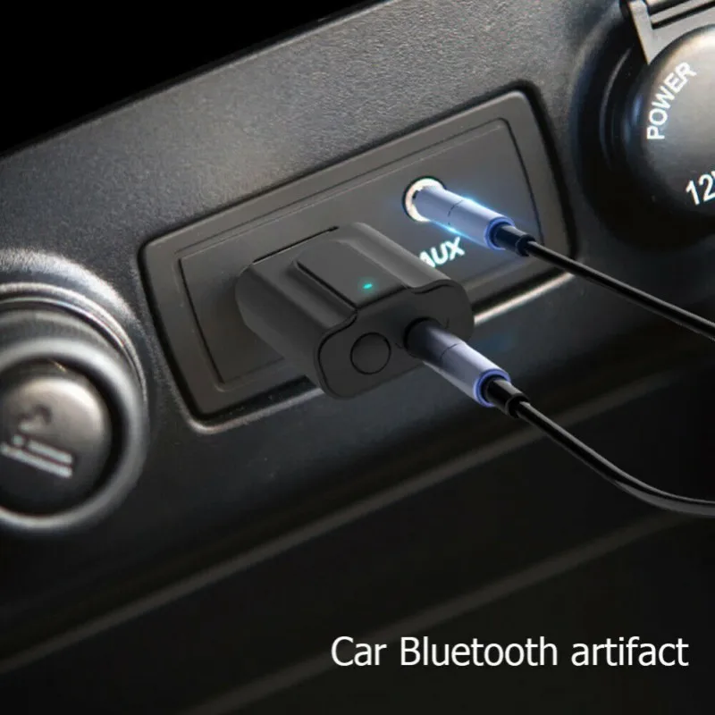 Подключи и играй USB Bluetooth 5,0 передатчик приемник AUX 3,5 мм привод бесплатный небольшой аудио адаптер