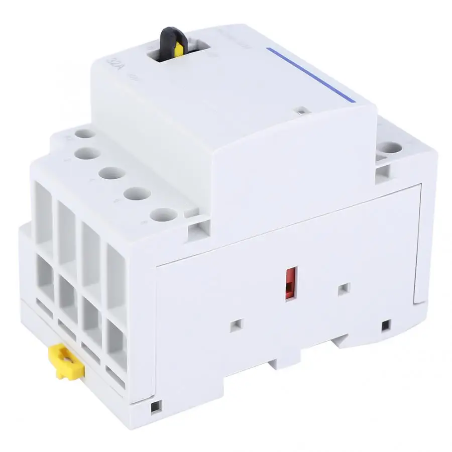 BCH8-32M 230V 4P 32A бытовой модульный контактор переменного тока с ручным переключателем управления электрическое оборудование