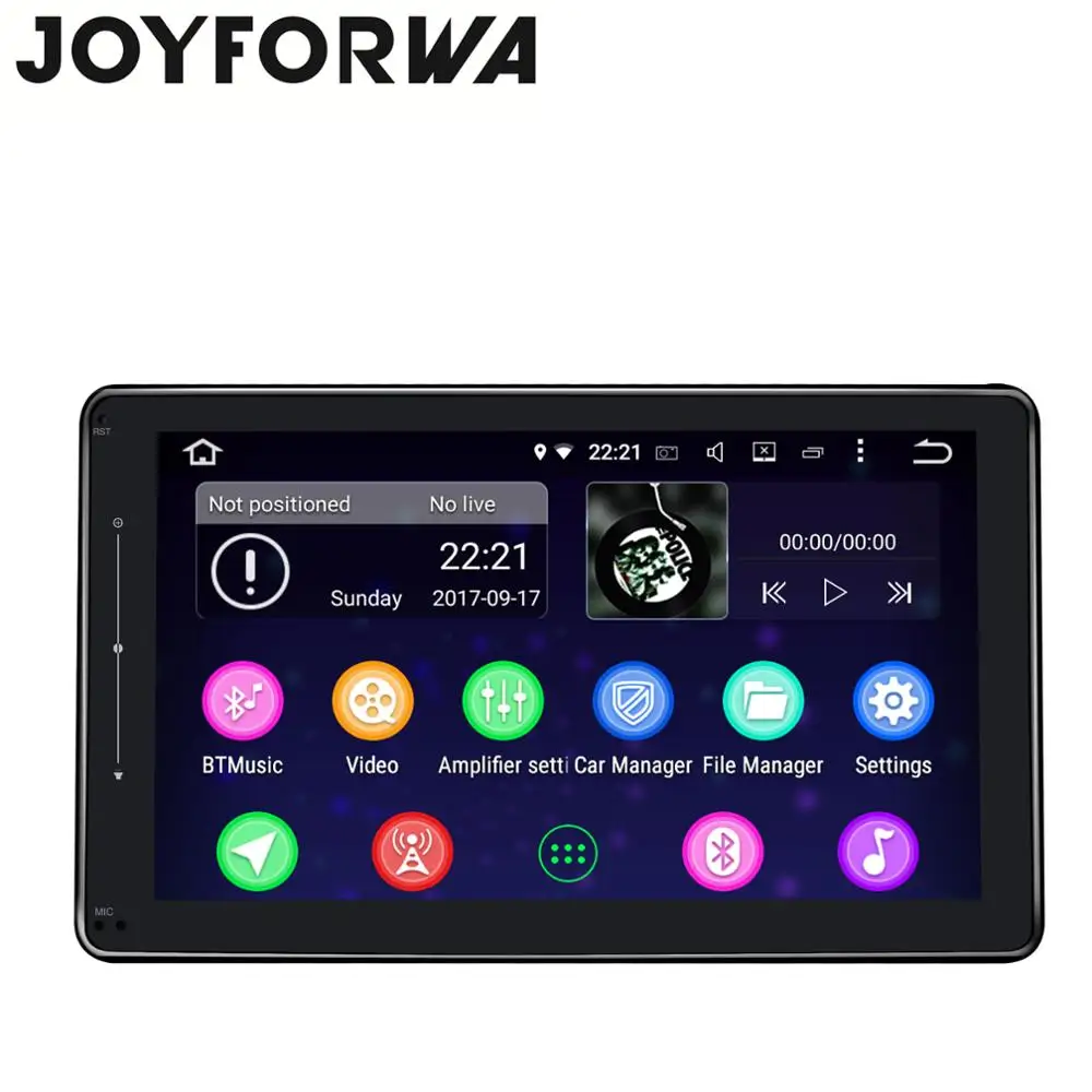 Top 1280*720 8" 2Din Android 8.1 Car Stereo Auto Radio Audio Head Unit GPS Navi SPDIF DSP Subwoofer OBD DVR 4G SIM Carplay DAB+ WiFi 4