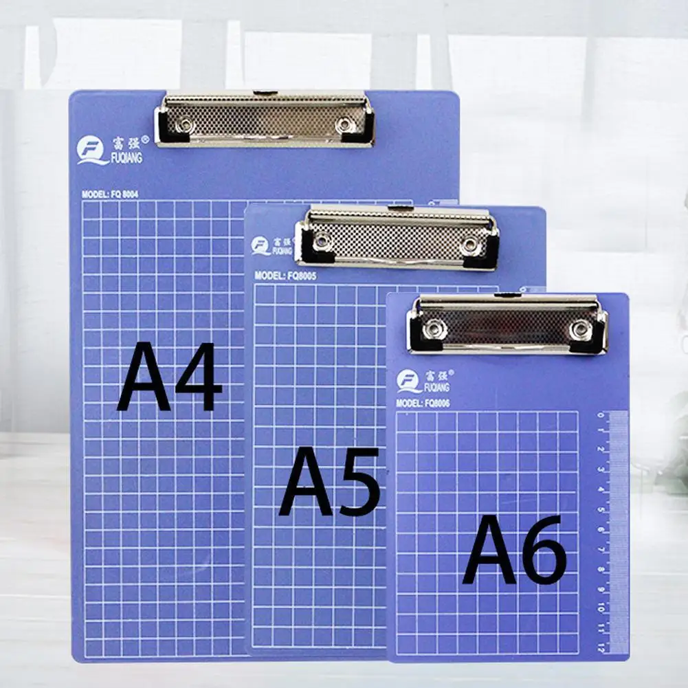 1 шт. A4/A5/A6 буфер обмена пластиковый офисный файл аксессуары клип Школьные
