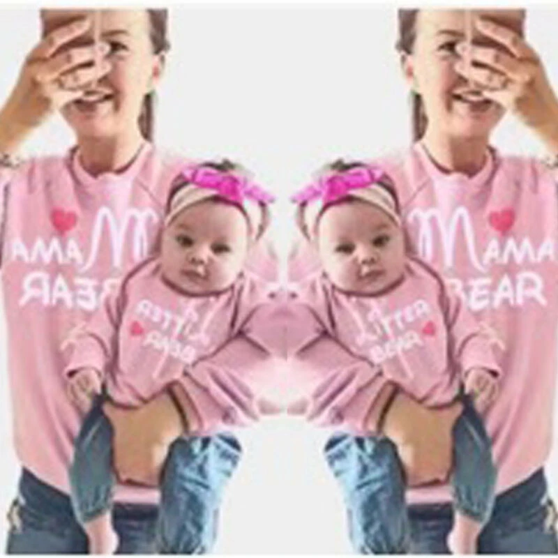 matching mum and baby jumpers