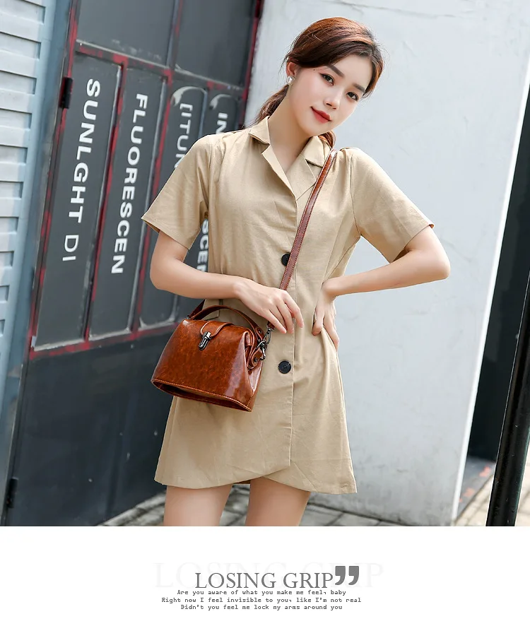 Doctoc Bag Women Leather Handbag 2019 Ladies Small Tote Purse Vintage Crossbody bag for Girls Padlock Messengers Black Brown RED (13)