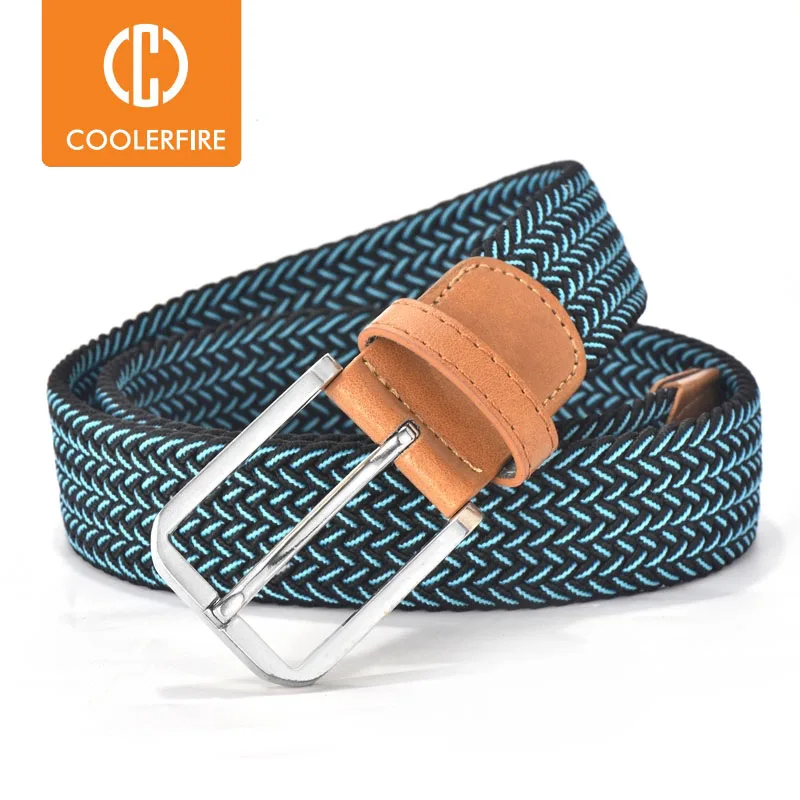 Men Women Casual Knitted Belt Woven Canvas Elastic Expandable Braided Stretch Belts Plain Webbing strap|braided belt for men|belt for menfashion belts for men - AliExpress