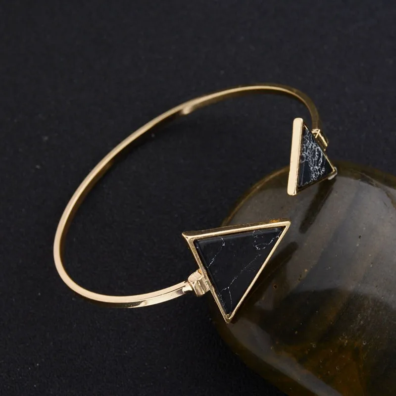 2019 женский трендовый Каменный Стиль женские массивные ювелирные изделия золотой