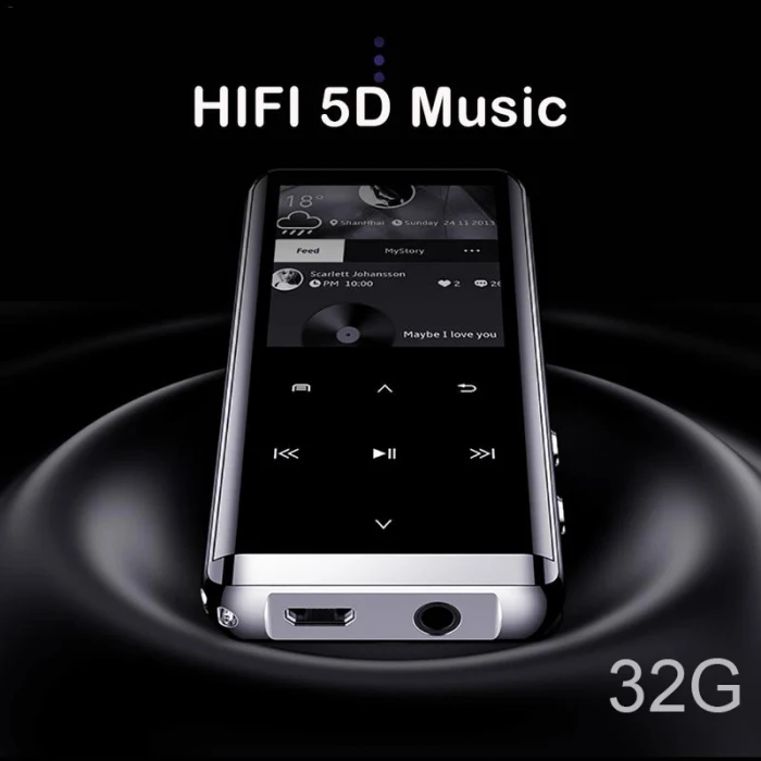 MP4 плеер Bluetooth мини MP5 без потерь HIFI 5D сенсорный экран Walkman музыкальный плеер Hi 888