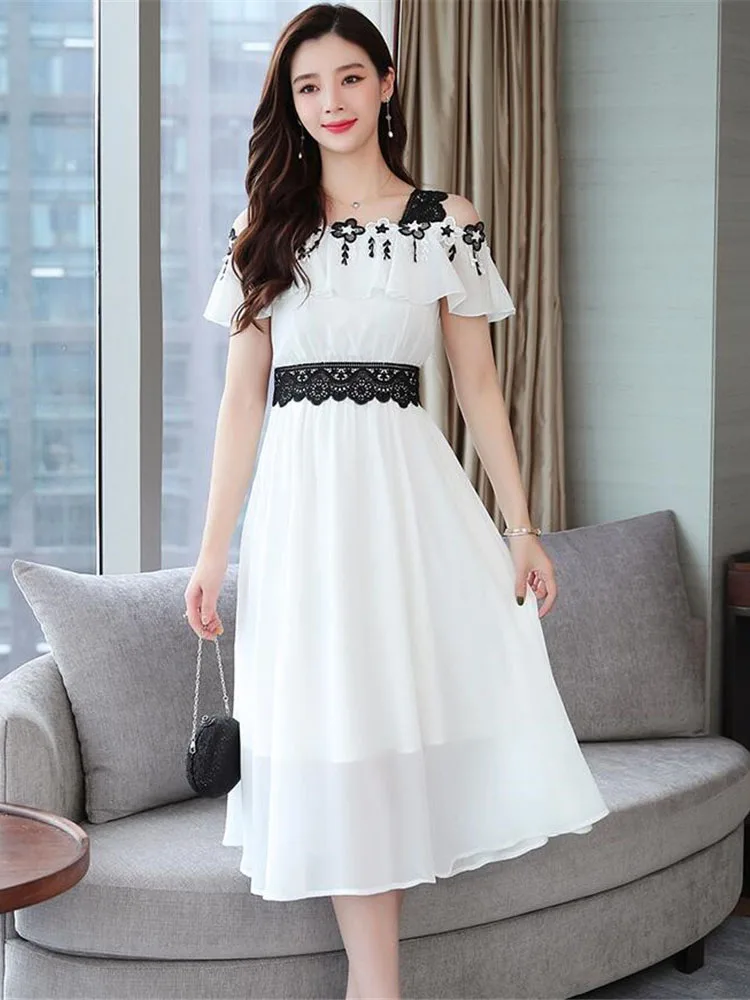 plus size black sundress