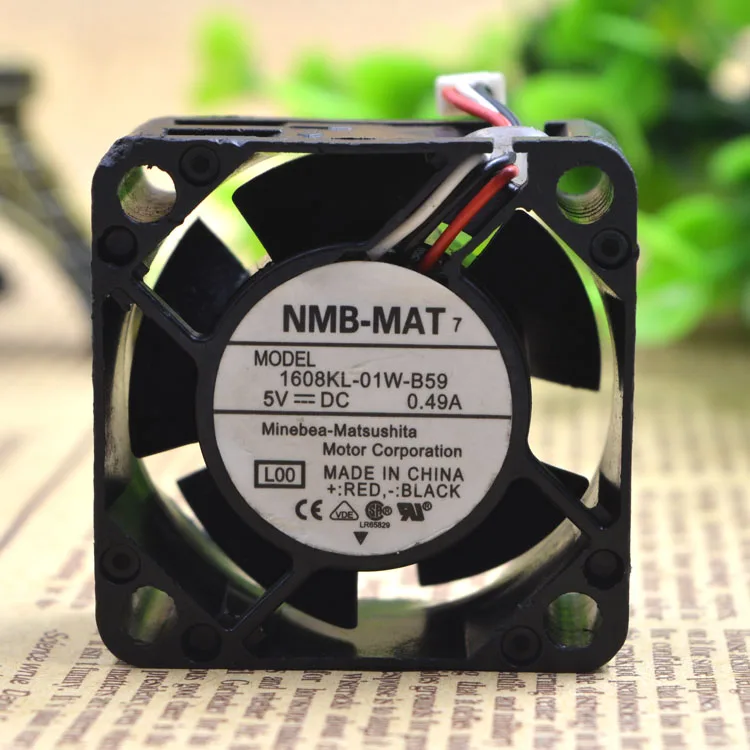 4020 4 см 5V 0.49A 1608KL-01W-B59 защиты электродвигателя Вентилятор охлаждения