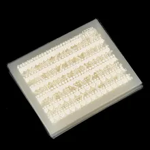 Маникюр Цветочные наклейки 3D с пластиковой белой кружевная наклейка для ногтей Белое кружево 30