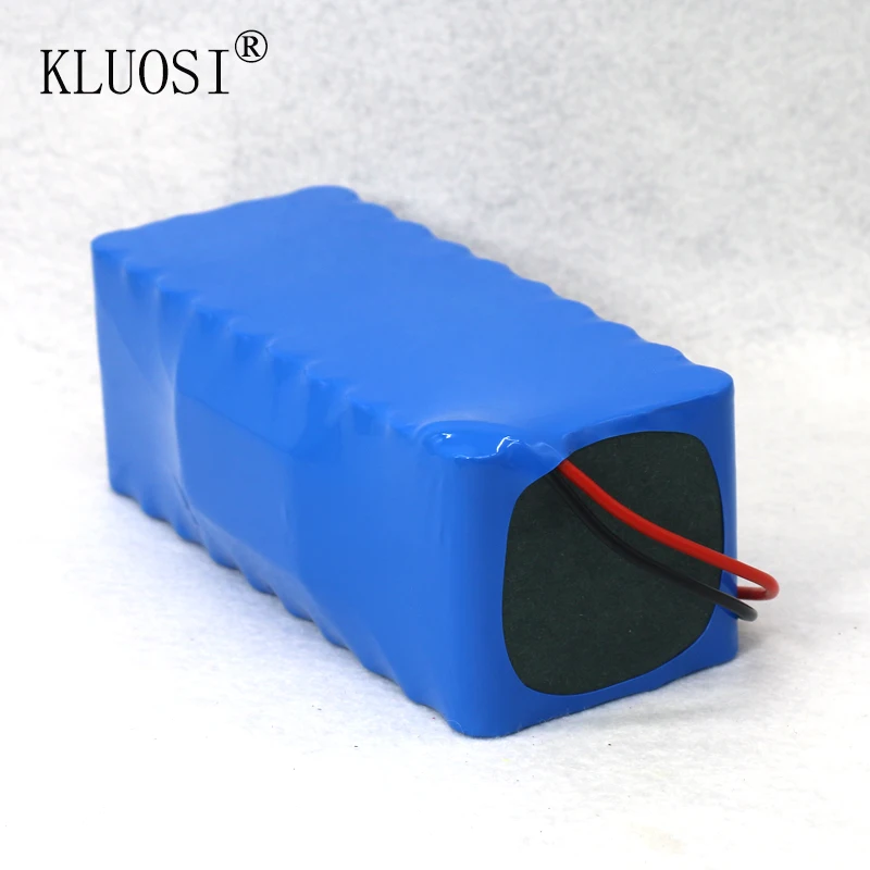 KLUOSI 36V аккумулятор 10S4P 14Ah для NCR18650GA с 25A сбалансированный BMS 42V литий-ионный аккумулятор электровелосипед электрический велосипед мотор скутер