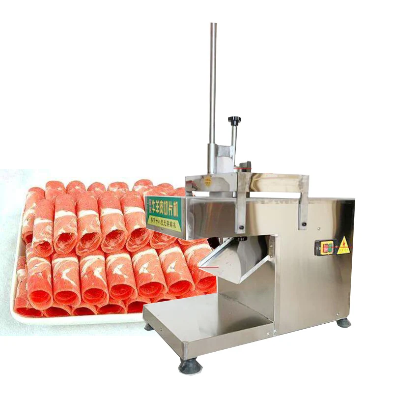 110v 220v Electric Slicer Meat Machine Commercial Desktop Lamb Hot Pot