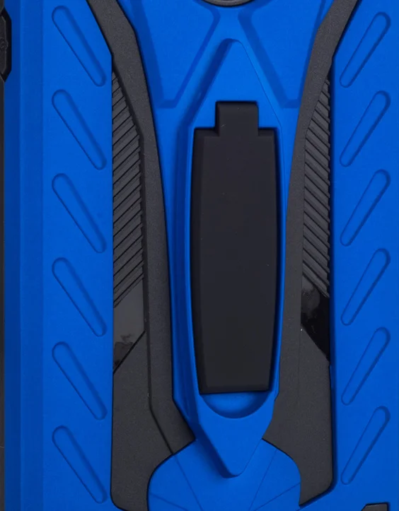 Blue Чехол-бампер для samsung Galaxy J7 Star Wide3 J7 V J7 Refine Wide 3 J737 SM-J737V из ТПУ и жесткого поликарбоната - Цвет: Blue