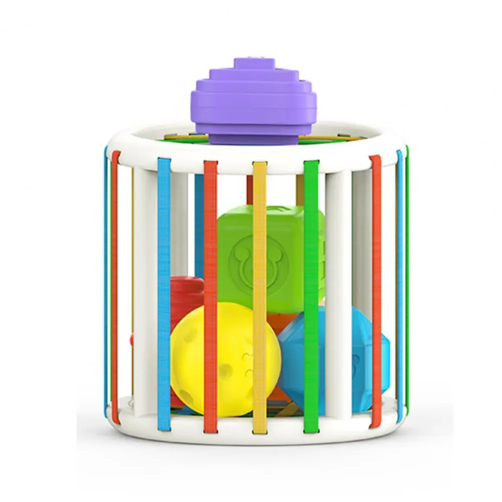 1 Set Cube Toy Multi-color Color Recognition Plastic Training Desktop for Birthday Gift | Игрушки и хобби