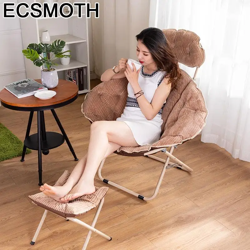 

Lounge Floor Stoel Individuales Home Furniture Chaise Throne Sandalye Cadeira Stoelen Sedie Sillon Folding Moon Meditation Chair