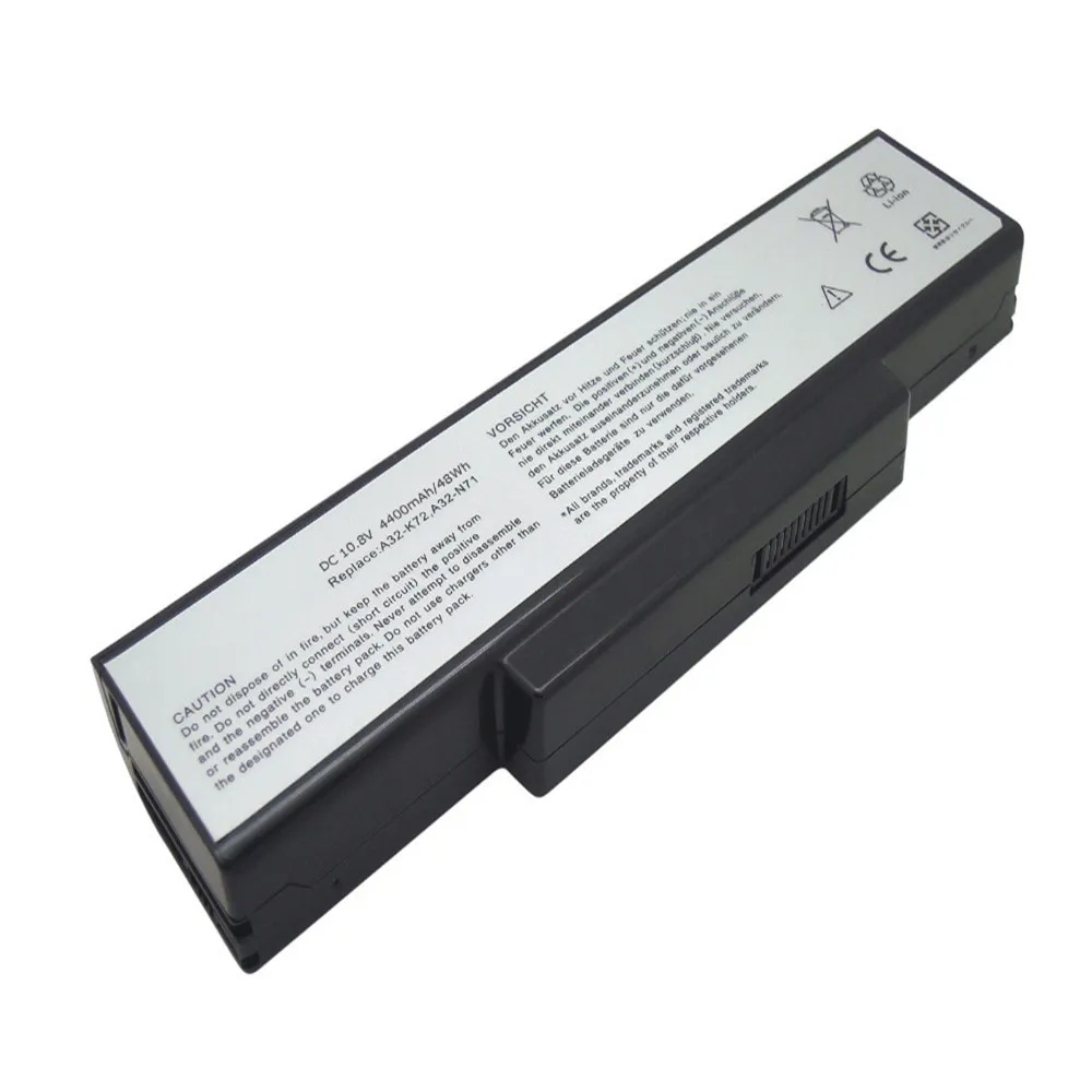 LMDTK Новинка 6 ячеек Φ A72 A72D A72DR K72 K72D K72DR K72F K72J K73 N71 N73 X77|laptop battery|6 cell laptop batterybattery for asus |