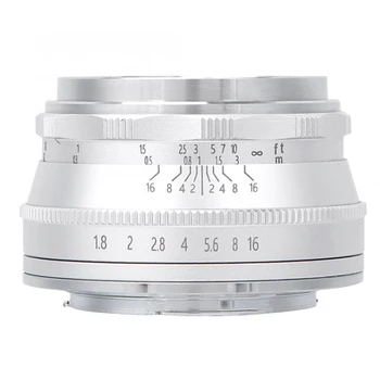 

25MM F1.8 Fixed Focus Micro-Lens Suitable Manual Prime Lens for Panasonic M4/3/OLYMPUS Micro-Single Camera