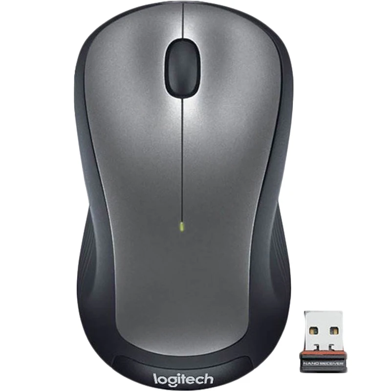Logitech M320 Беспроводная большая игровая мышь для компьютера ноутбука USB Бизнес Офис