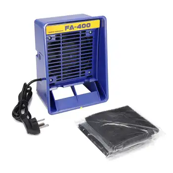 

110V FA-400 Solder iron Smoke Absorber,ESD Fume Extractor,Smoking Instrument,with 2pc free Activated Carbon Filter Sponge