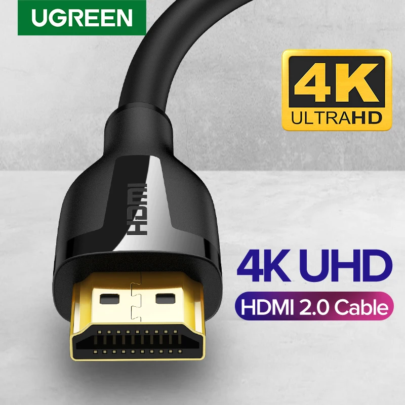 Ugreen HDMI Cable 4K 2.0 Cable for Apple TV PS4 Splitter Switch Box HDMI to HDMI Cable 60Hz Video Audio Cabo Cord Cable HDMI 4K