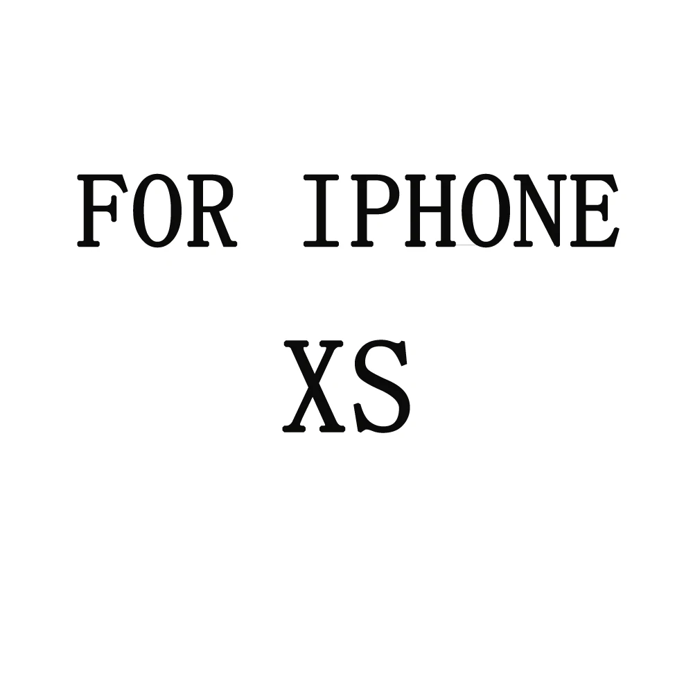 for iphone xs CAMDEMS 50 шт Анти-фиолетовый луч закаленное стекло защитное для iphone 11pro max 11pro 11 xs max xr x 8 8plus 6S 7 Защита экрана - Цвет: for iphone xs