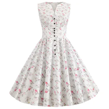 

Daily suit OWLPRINCESS The new summer 2019 printed v-neck posed dress to restore ancient ways of cultivate one's morality