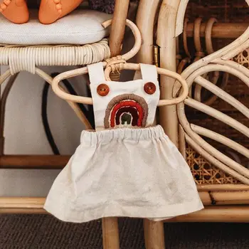 

2020 Summer Infant Baby Girls Boy Rainbow Cotton Romper Sister Outfit Dress Sleeveless Baby Girls Romper Jumpsuit Bebe Ropa