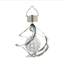 Трансграничной для Солнечный светодиодный ветер Включите свет декоративный наружный светильник из Водонепроницаемый светлые Акриловые светильники для Поверните шар с низким напряжением для уличного фонаря