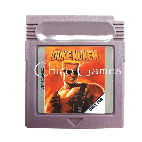 

Duke Nukem Video Game Memory Accessories Cartridge Card for 16 Bit Console