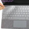 Чехол для клавиатуры Surface Pro 7 6 5 4 3 2 X, Прозрачная силиконовая пленка из ТПУ для ноутбука Microsoft 1 2 3 RT, прозрачная пленка для ЕС, США 2022 ► Фото 1/6