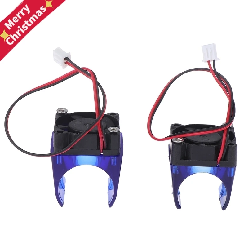 

V6 V5 Bracket Moulded Plastic Blue Fan Duct Bracket Support For Cooling Fan 3D Printer Extruder
