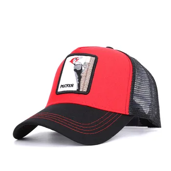 

Eagle embroidery patches pure cotton baseball net cap spring and summer 2020 new male and female truck net cap
