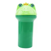 green Детская чашка для шампуня, игрушка для ванны, чашки для мытья, плавающие игрушки для мытья головы, милая мультяшная детская водная ложка для душа, детская ванночка для ванны - Цвет: green