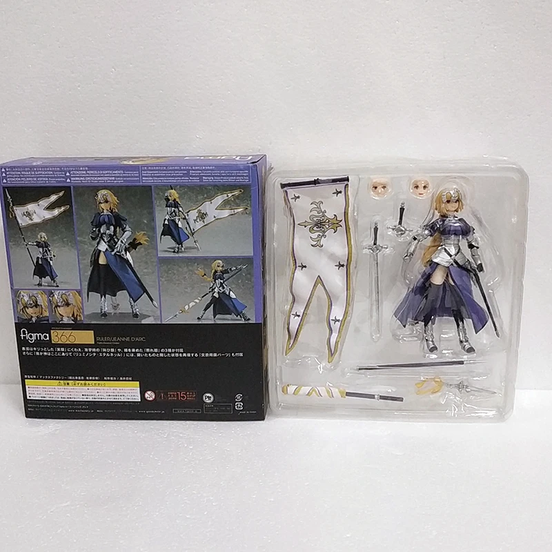 Fate Grand Grande Ordem Vingador Jeanne d'Arc Figma 366 фигурка модель игрушки кукла для подарка