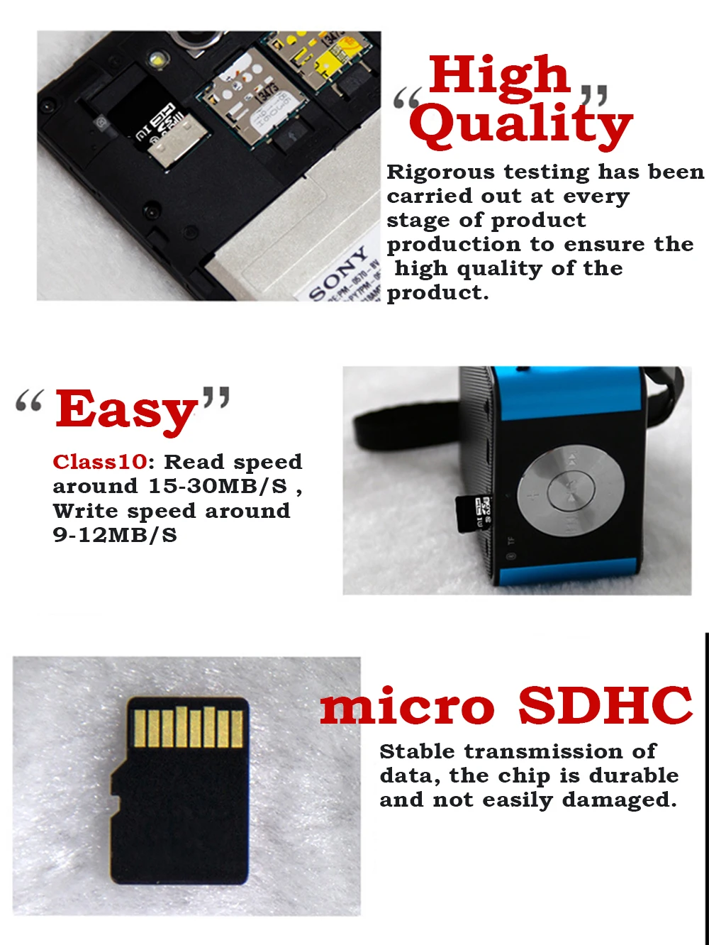 Оригинальная карта Micro SD, 8 ГБ, 16 ГБ, 32 ГБ, карта памяти, класс 10, мини SD карта, SDHC для вождения, рекордер, мобильный телефон, электронное устройство