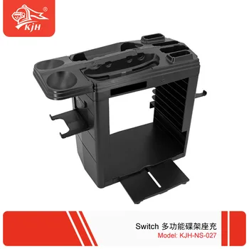 

Multi-function USB Storing Charging Stand for Nintend Switch Console & NS NX Pro Controller Joy Con Grip+Game Card Storage+Cable