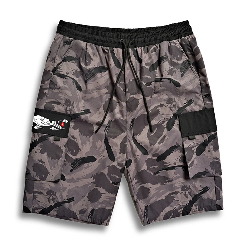 

Plus Size 7XL 6XL 2020 Summer Camouflage Cargo Shorts Men Summer Knee-length Loose Casual Shorts Male Straight Short Pants