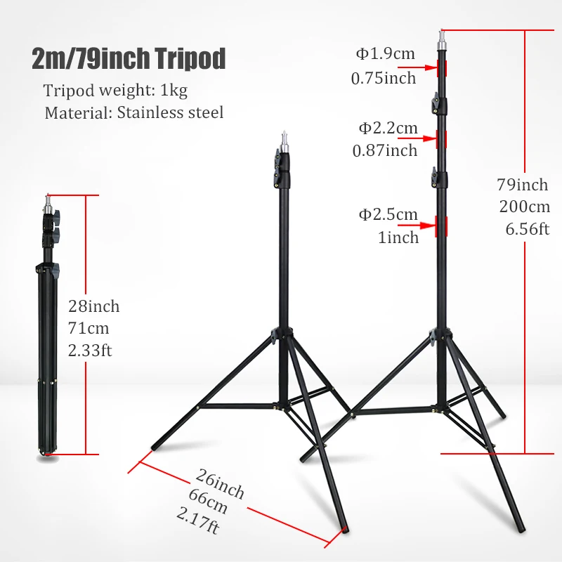 Bfollow-tripé para Tiro Overhead Celular Tablet Light Câmera Dslr Braço Boom Video Studio Youtuber Stand 2m 79 - Image 3