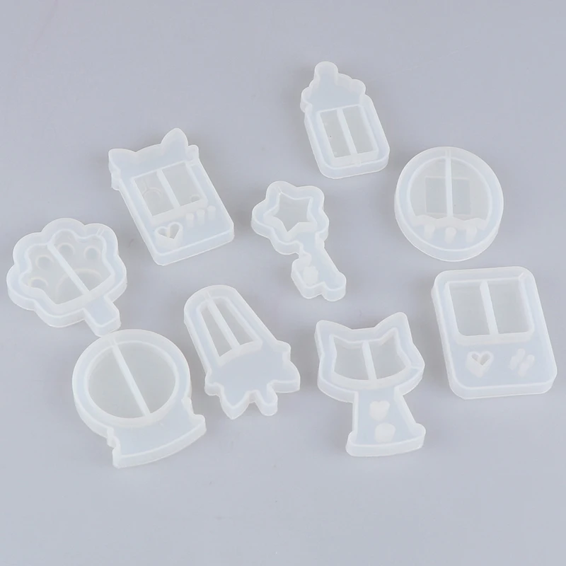 Silicone Molds DIY Resin Cat's Claw Stars Gamer Maze Charms Jewelry Accessories | Дом и сад