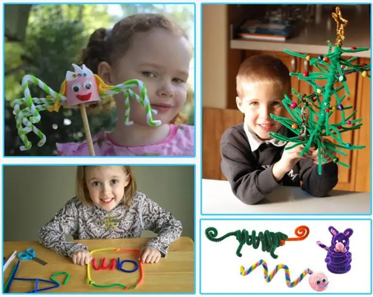 Плюшевая палочка/помпоны радужных цветов Shilly-Stick Обучающие DIY игрушки ручной работы художественное ремесло творчество devolooping игрушки GYH