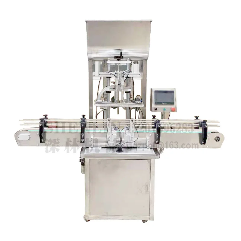 SHENLIN 2 головки жидкостного наполнителя автоматическая линия по производству напитков баночное пиво медовая паста машина для наполнения масла поставщик