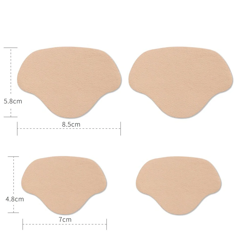 4PCS Invisible Heel Sticker Sport Running Shoe Insole Heel Liner Grip Protector Sticker Patch Adjust Size Protect Foot Care shoe repair patches shoe repair stickers shoe stickers shoe anti slip stickers