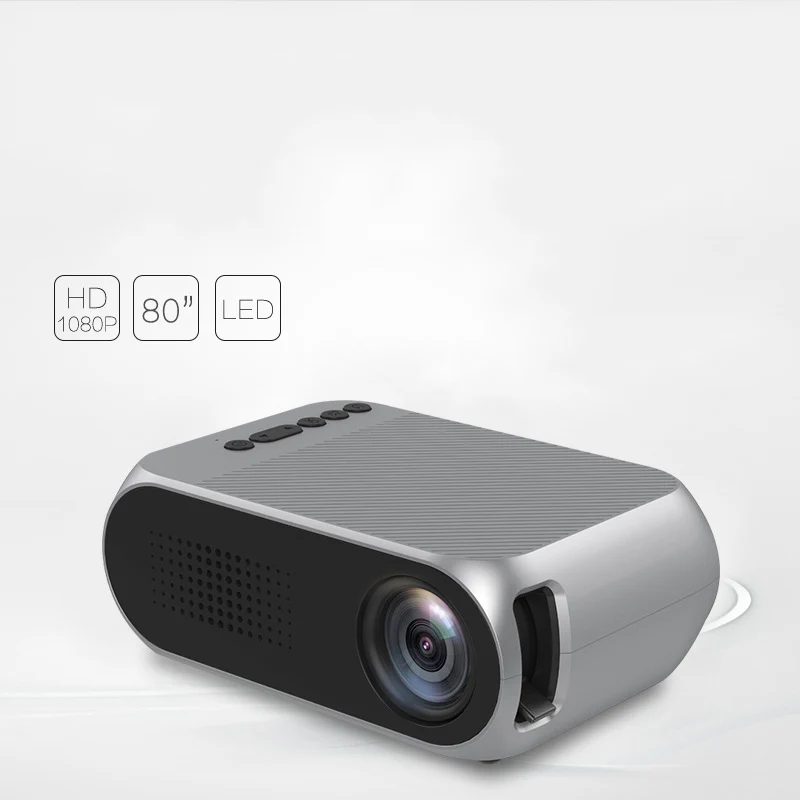 Новый стиль YG320 бытовой микро проектор светодиодный мини портативный 1080P высокой