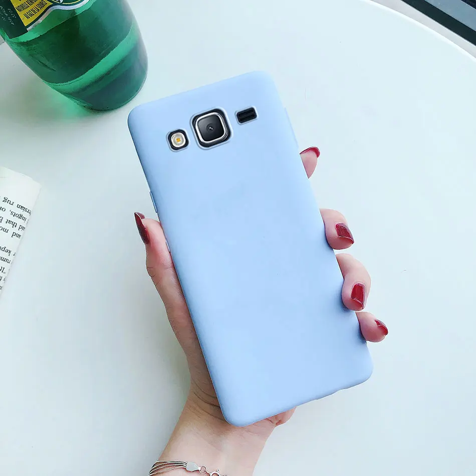 Фото Мягкий силиконовый чехол для Samsung Galaxy Grand Prime G530, G530H, G531, G531H, SM-G531F, ярких цветов №2