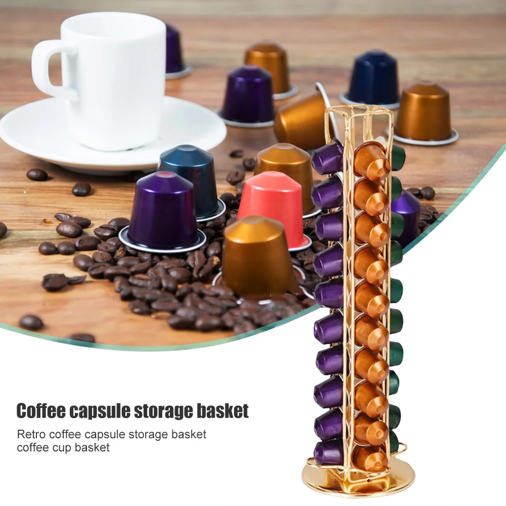 Coffee Capsule Holder Tower Stand for 10 Nespresso Capsules Storage Soporte  Capsulas Nespresso Coffee Pod Holder 1PCS - AliExpress