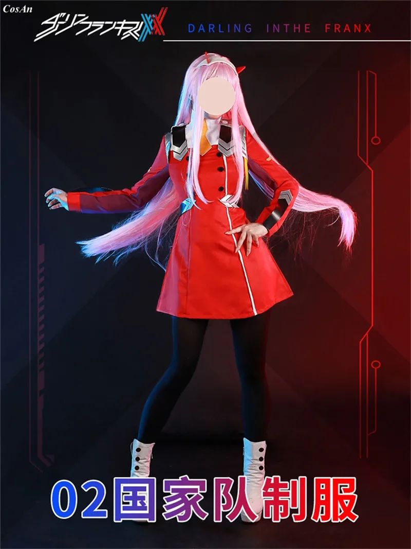 

Аниме DARLING в FRANXX 02 косплэй костюм Fate Zero два; Симпатичные ботинки с красными форма активных женщин вечерние Одежда для ролевых игр S-XL Новый
