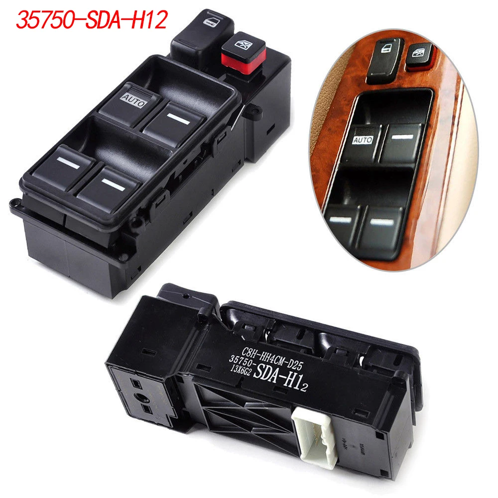 Выключатель стеклоподъемника для 4 дверей Accord 2003 2007|window lifter switch|master windowpower master |