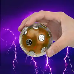 Novidade elétrica chocante brilhante bola automóvel fora brincadeira brinquedo festa jogo favor presente