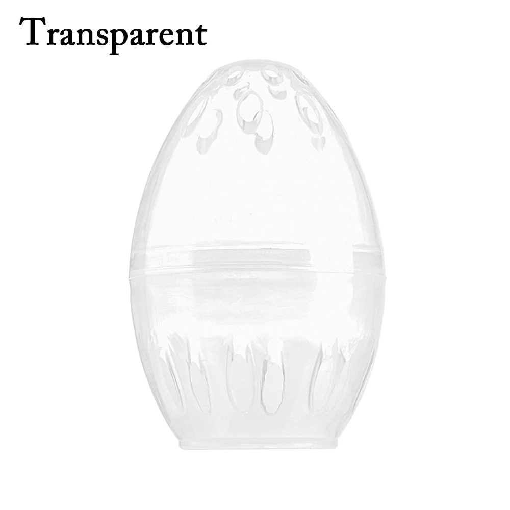 transparent Горячее предложение! пустая прозрачная сушильная коробка с затяжками, красивая Подставка для губки, чехол для хранения, косметическая подставка в форме яйца, держатель для макияжа, блендер - Цвет: transparent