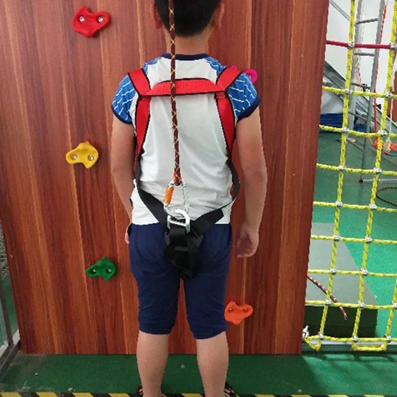 Climbing Accessories Childrens Full Body Sit Seat Durable Secure Firm Belt Kids Harness Strap Tree Rock Protector